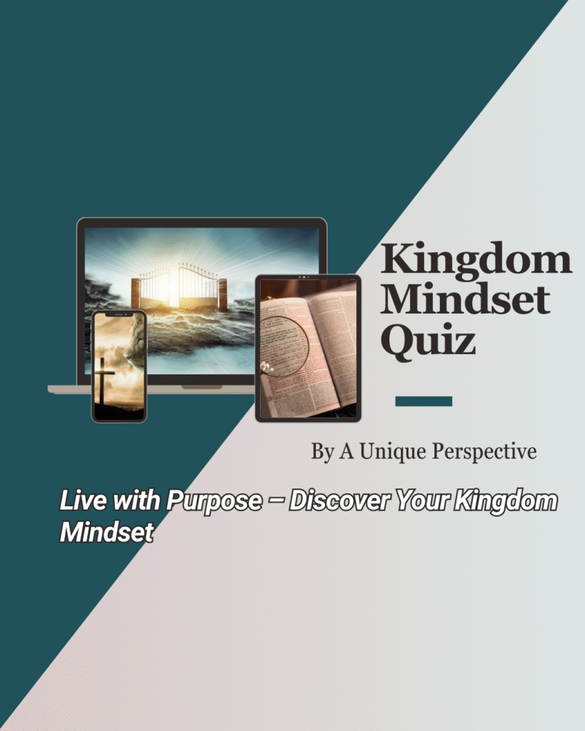 Kingdom Mindset Quiz faith resource